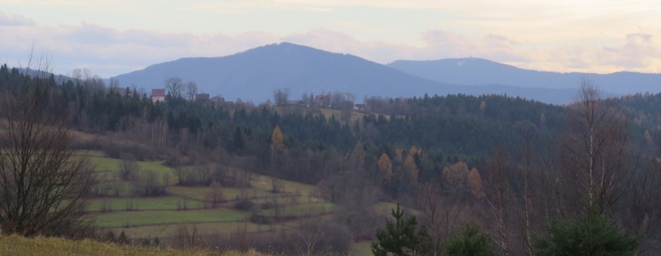 Listopadowy Beskid Makowski