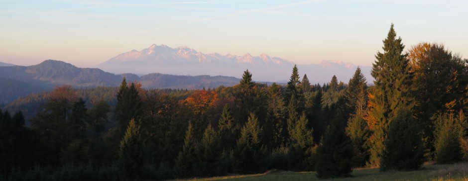 Październikowy Beskid Sądecki