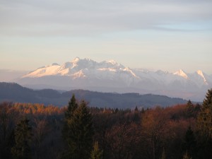 Widok na Tatry