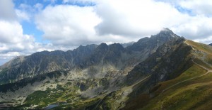 Tatry Wysokie z okolic Kasprowego Wierchu