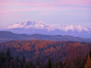 Tatry o wschodzie Słońca