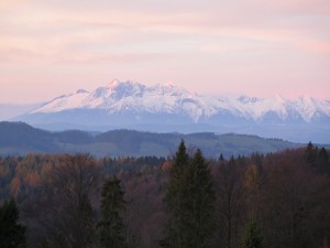 Poranek w Beskidzie Sądeckim