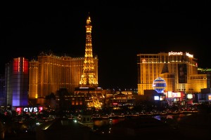 Las Vegas nocą