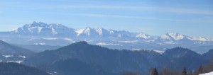 Widok na Tatry z Bereśnika