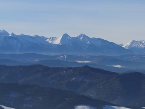 Widok z Wysokiej na Tatry