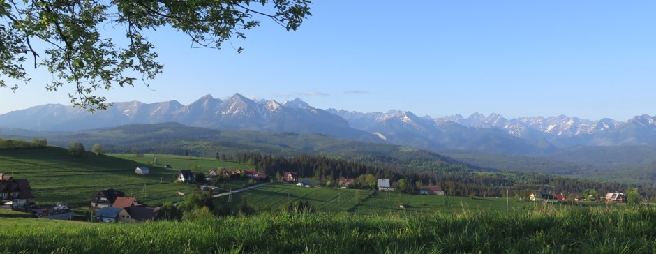 Z przełęczy nad Łapszanką do Łapsz Wyżnych