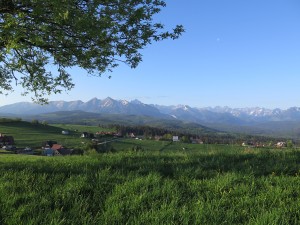 Z przełęczy nad Łapszanką do Łapsz Wyżnych